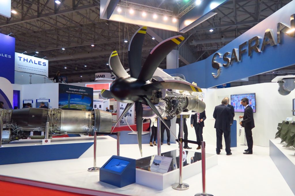 TP400-D6 engine at Dubai Airshow 2017